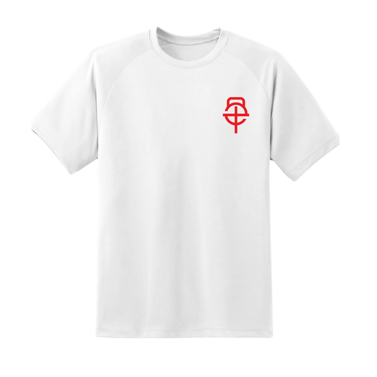 MAINTAIND CROSS TEE - WHITE