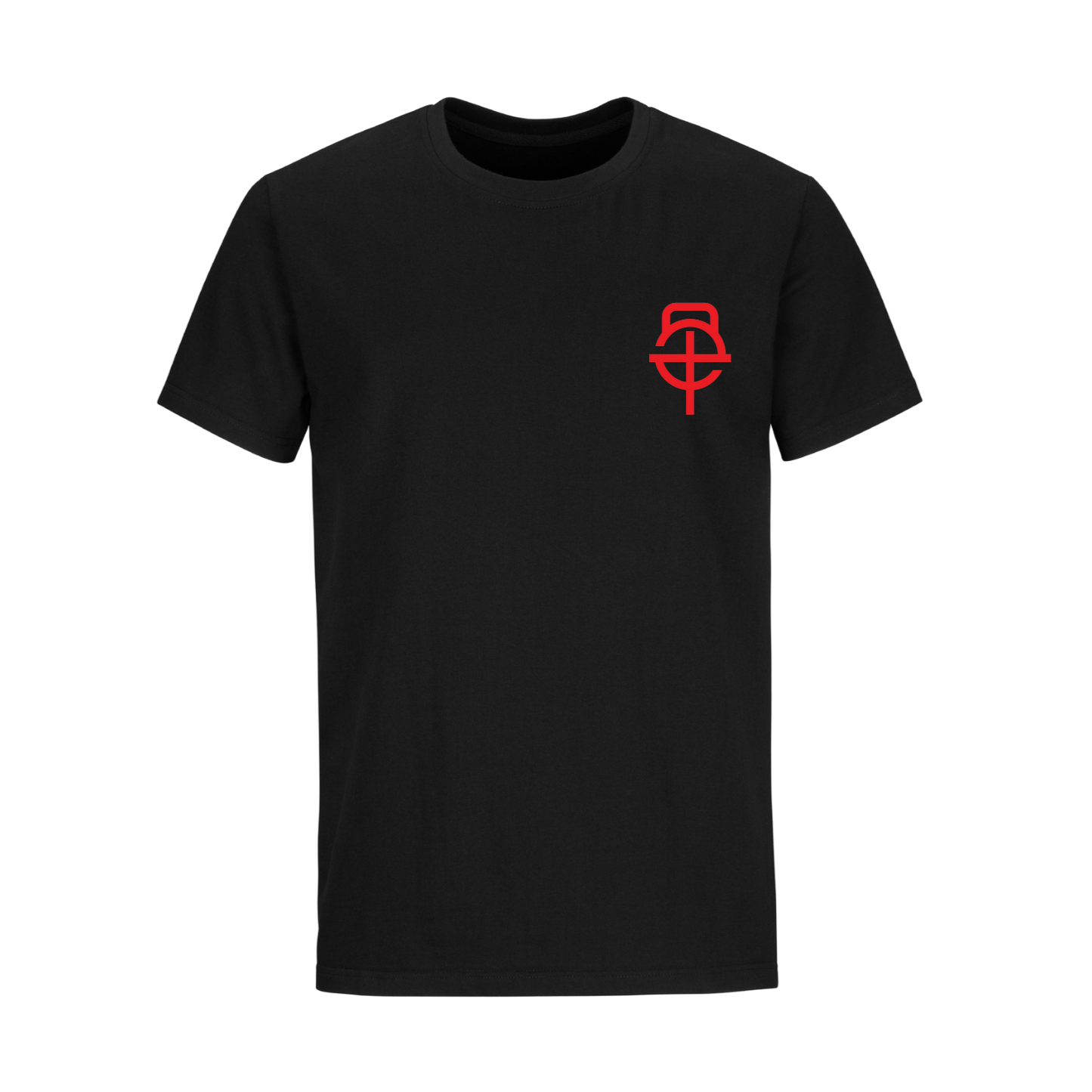 MAINTAIND CROSS TEE - BLACK