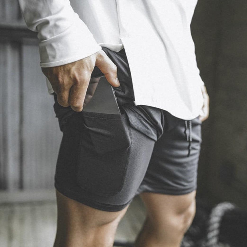 PRO-COMPRESS LINER SHORTS - BLACK